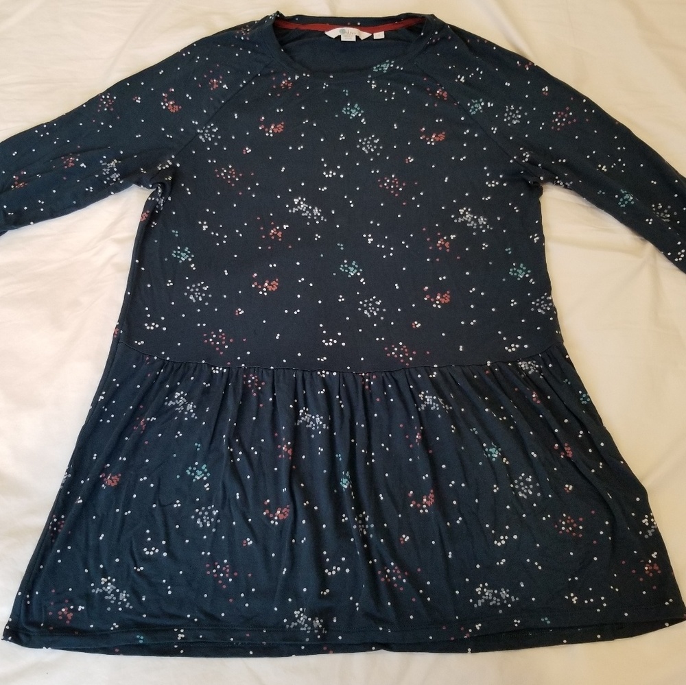 Boden Teal Katrina Jersey Top Tunic